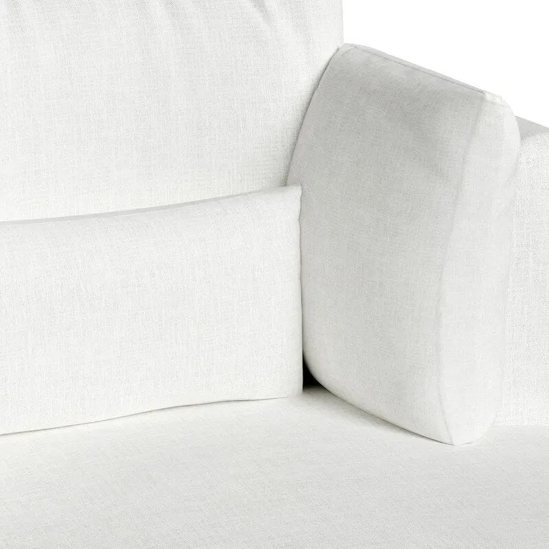 Fauteuil d'appoint moderne et doux en chenille pivotant