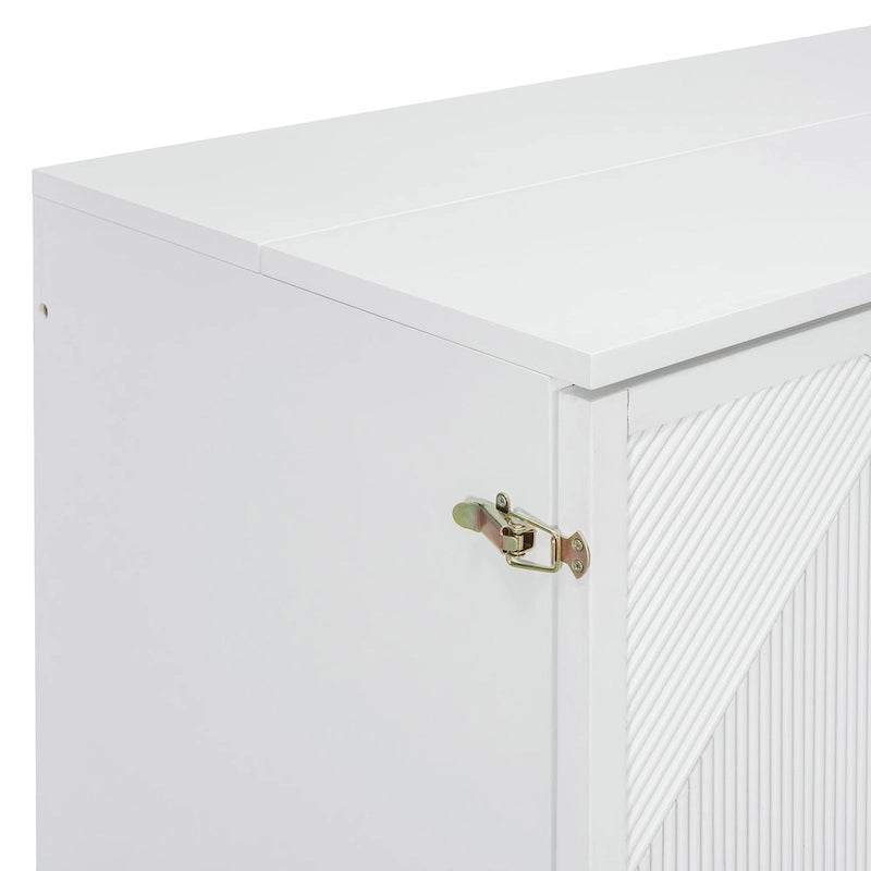 Lit escamotable avec grand tiroir, ports USB et prises de courant