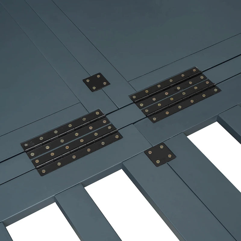 Lit escamotable avec grand tiroir, ports USB et prises de courant