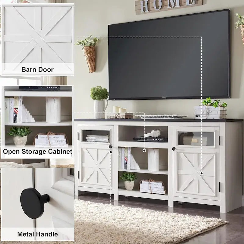 Meuble TV de ferme, Centre de divertissement moderne
