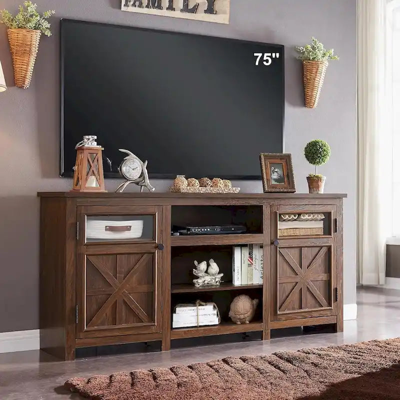 Meuble TV de ferme, Centre de divertissement moderne