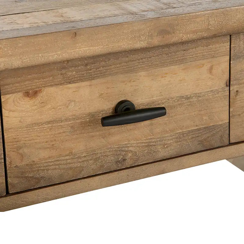 Console en pin recyclé