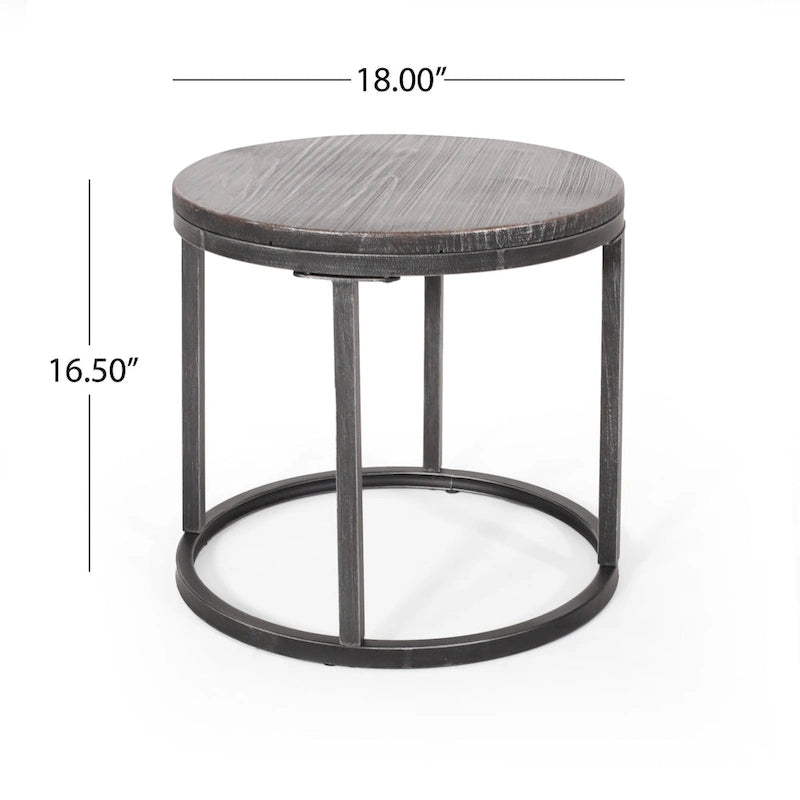 Table basse industrielle moderne