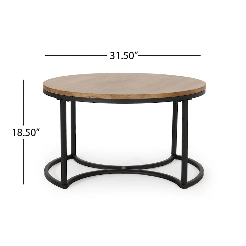 Table basse industrielle moderne