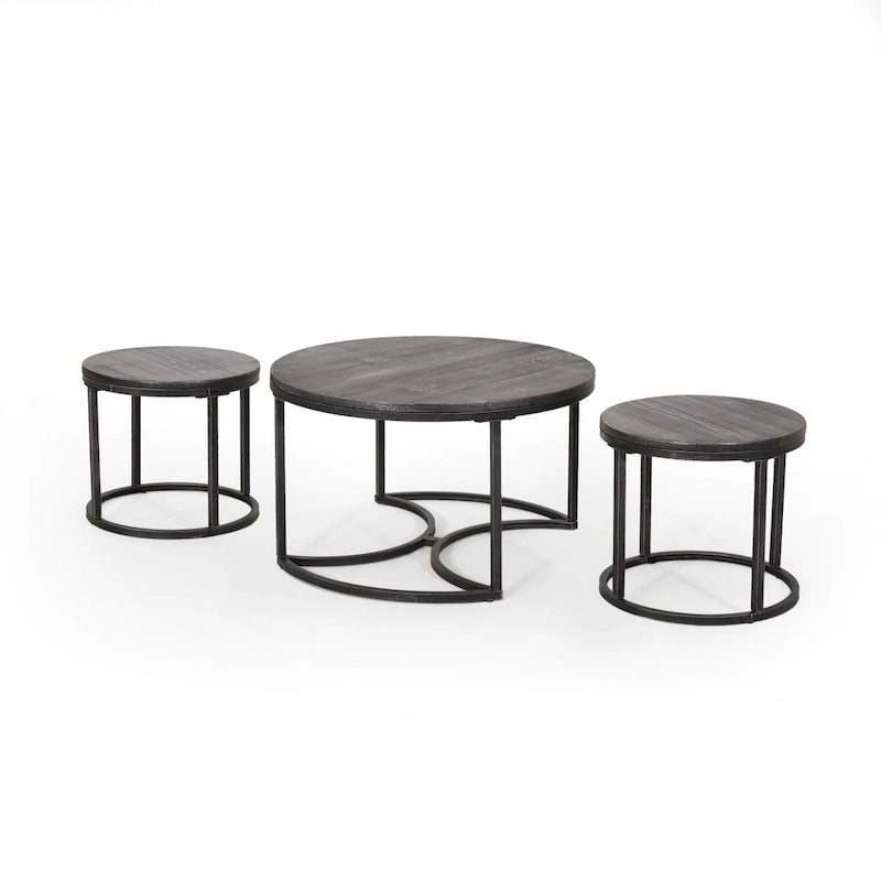Table basse industrielle moderne