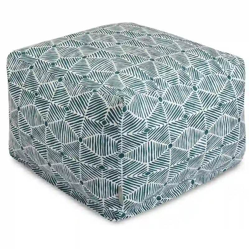 Pouf d'intérieur en coton