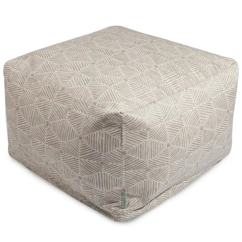 Pouf d'intérieur en coton