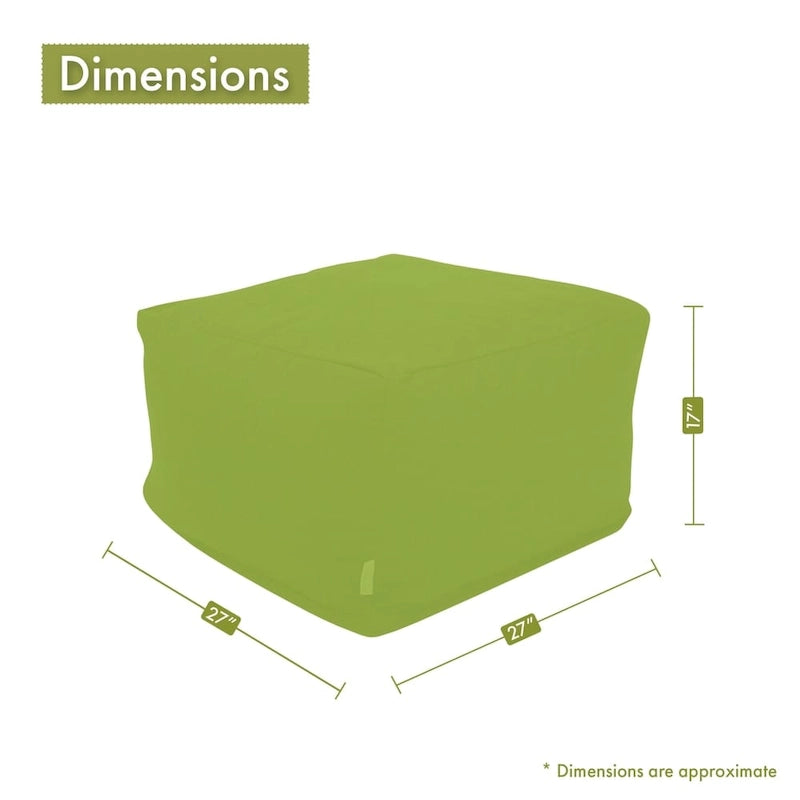 Pouf d'intérieur en coton