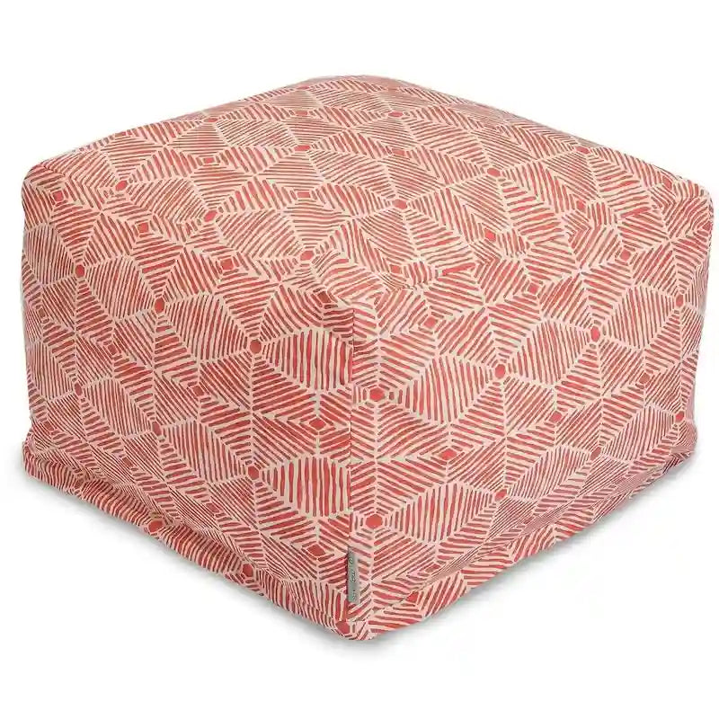 Pouf d'intérieur en coton