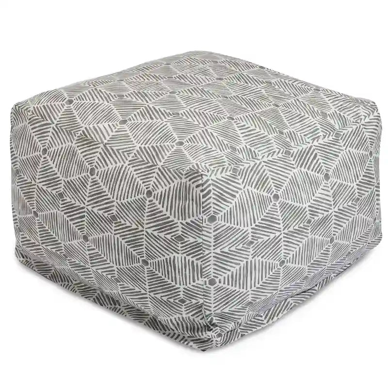 Pouf d'intérieur en coton