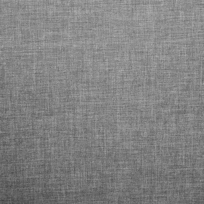 Fauteuil d'appoint contemporain en tissu gris avec coussin par