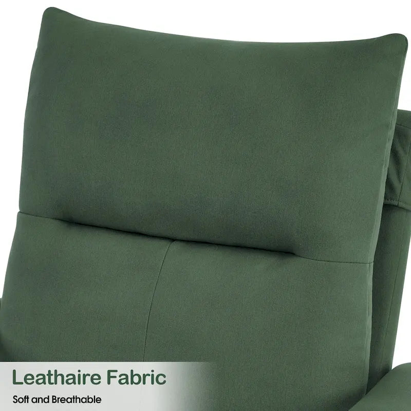 Fauteuil inclinable d'appoint avec Ottomane, Fauteuils avec Dossier réglable Chambre à coucher