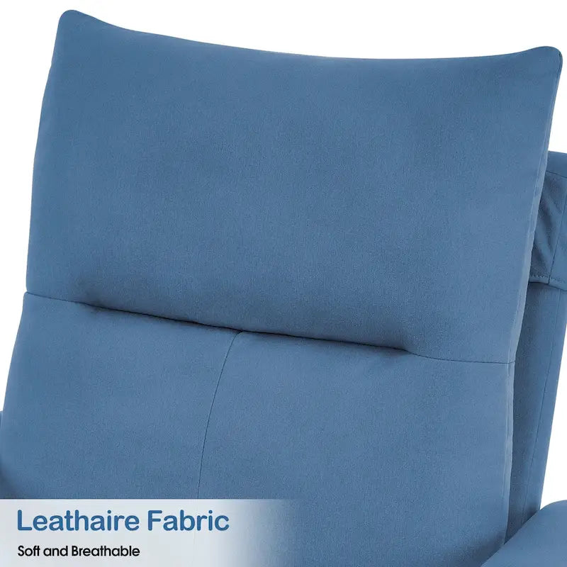 Fauteuil inclinable d'appoint avec Ottomane, Fauteuils avec Dossier réglable Chambre à coucher