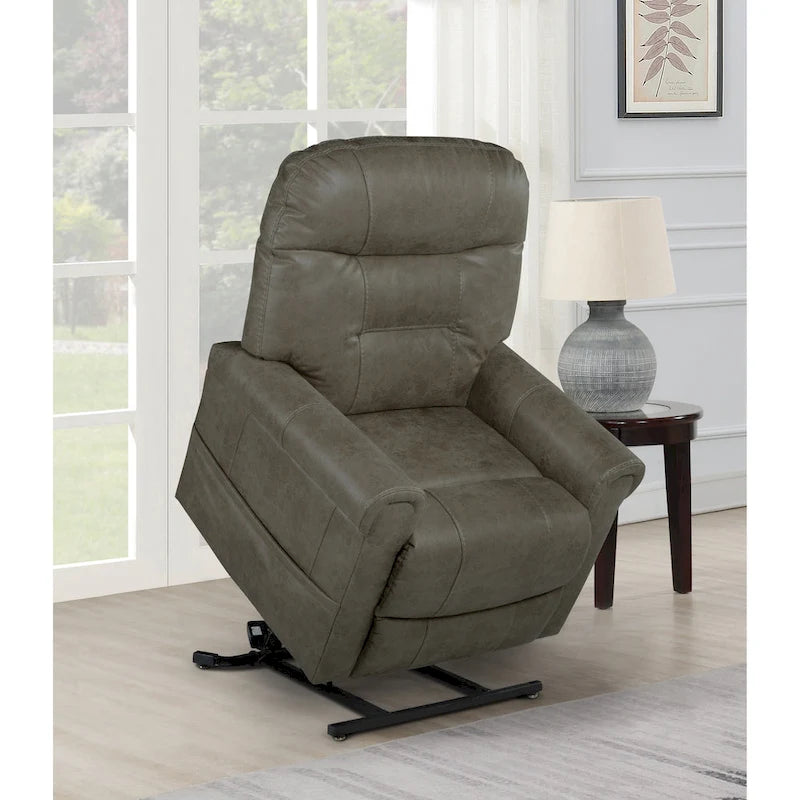 Fauteuil inclinable releveur avec chauffage et massage
