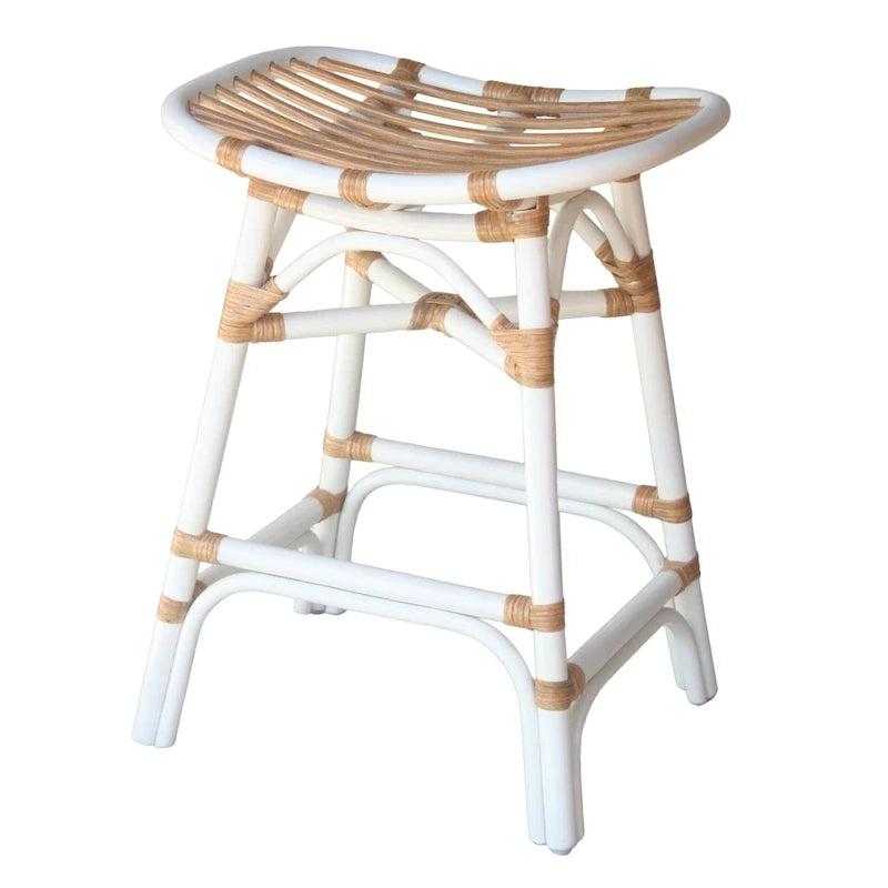 Tabouret de bar en rotin
