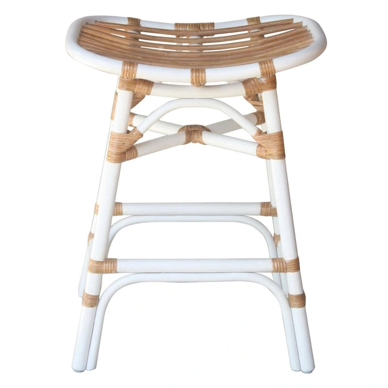 Tabouret de bar en rotin