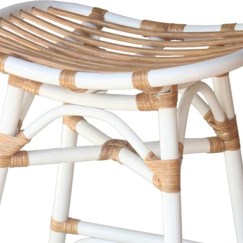 Tabouret de bar en rotin
