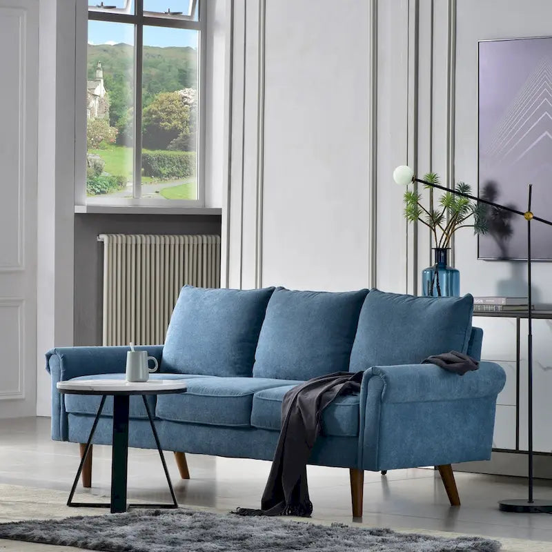 Canapé rembourré de style Mid-century