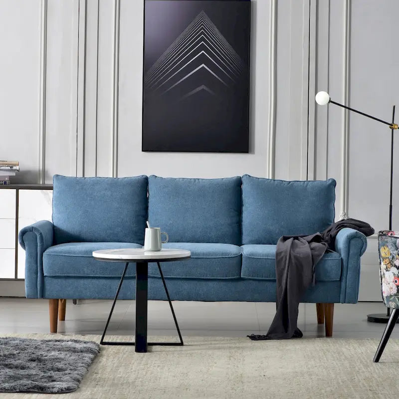Canapé rembourré de style Mid-century