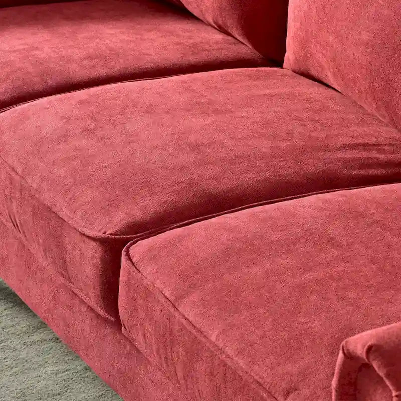 Canapé rembourré de style Mid-century