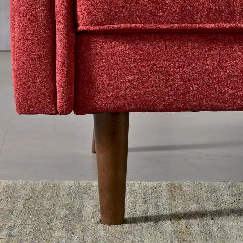 Canapé rembourré de style Mid-century