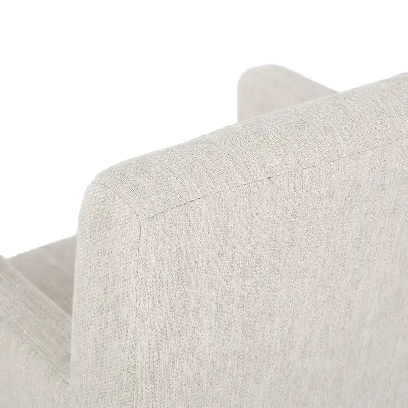 Tabourets de comptoir en bois rembourrés en tissu