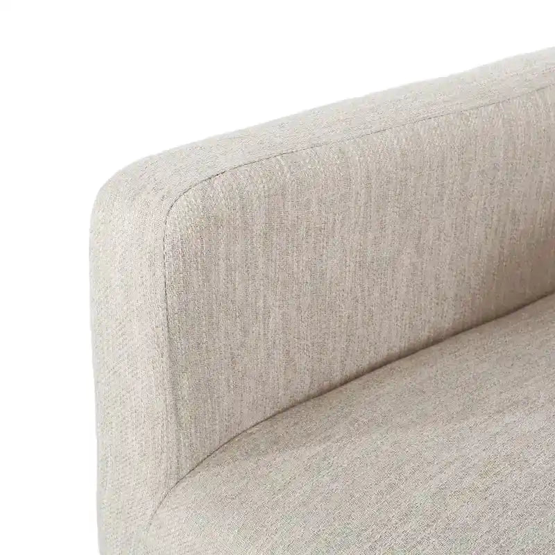 Tabourets de comptoir en bois rembourrés en tissu