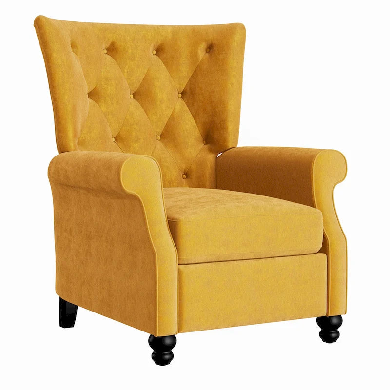 Fauteuils inclinables rembourrés à dossier réglable