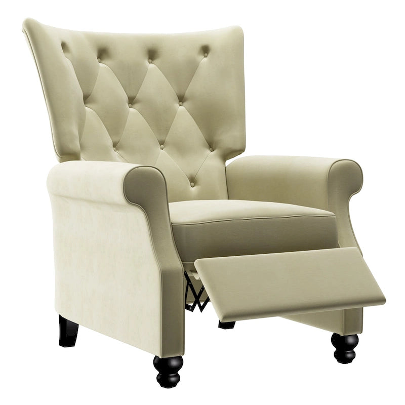Fauteuils inclinables rembourrés à dossier réglable