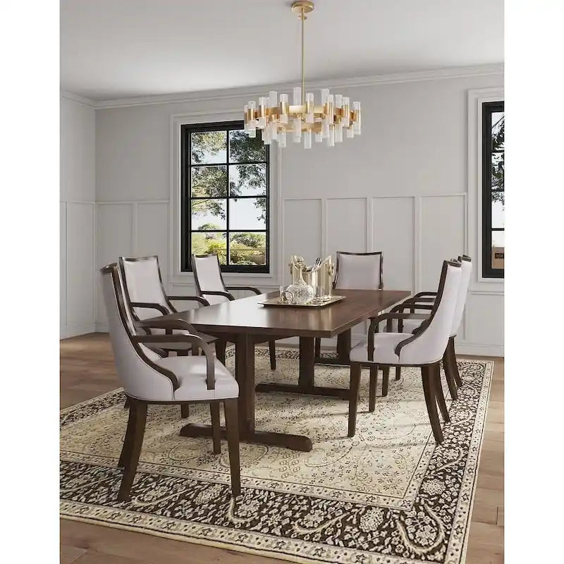 Fauteuil de salle à manger Comfort Grand en similicuir