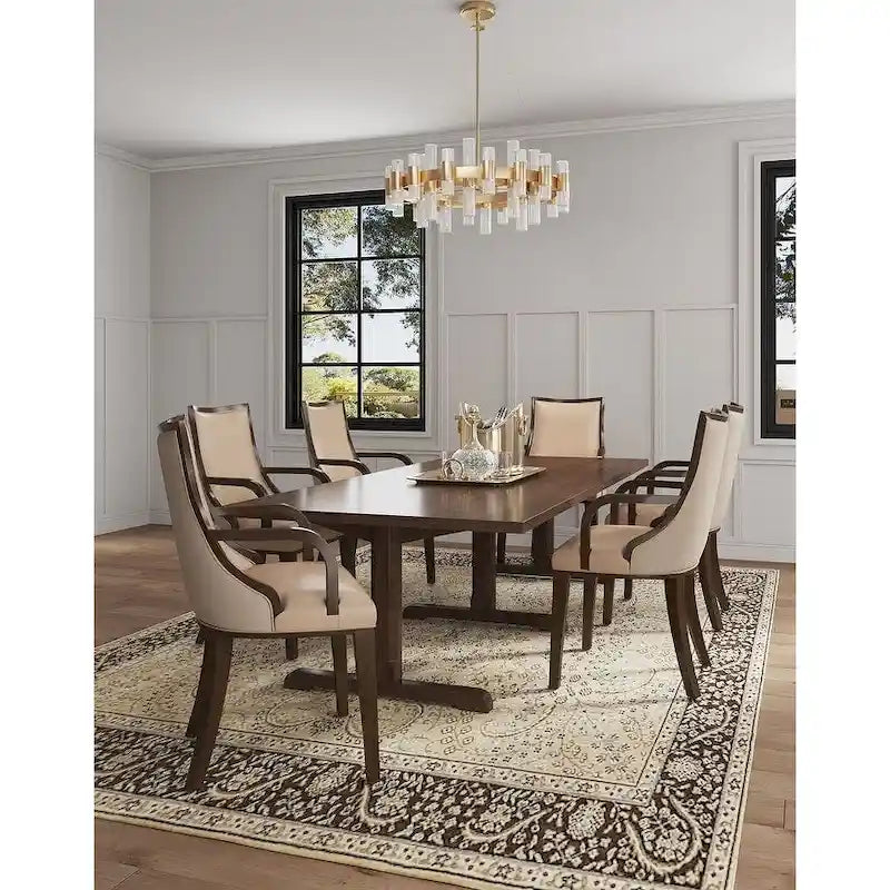 Fauteuil de salle à manger Comfort Grand en similicuir