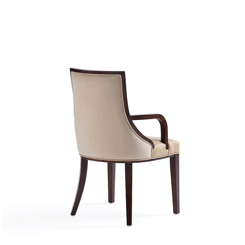 Fauteuil de salle à manger Comfort Grand en similicuir