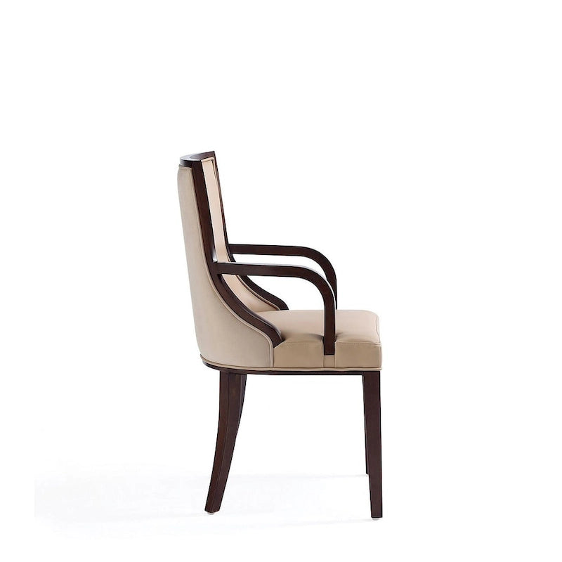 Fauteuil de salle à manger Comfort Grand en similicuir