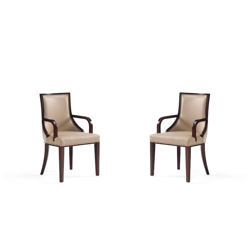 Fauteuil de salle à manger Comfort Grand en similicuir