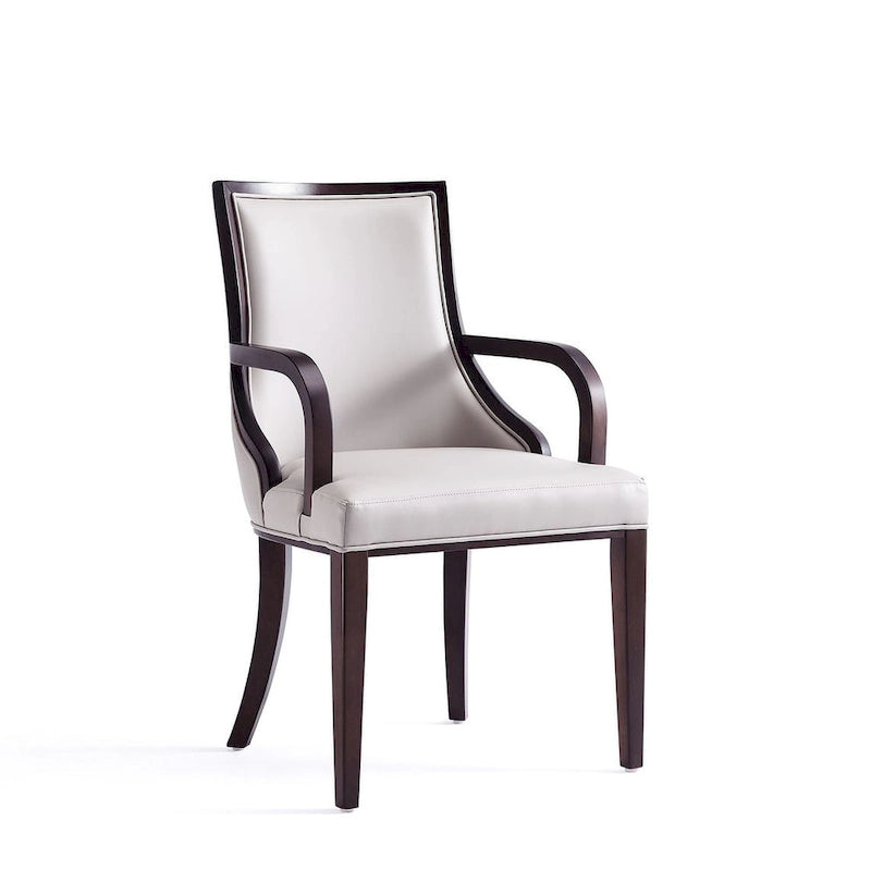 Fauteuil de salle à manger Comfort Grand en similicuir
