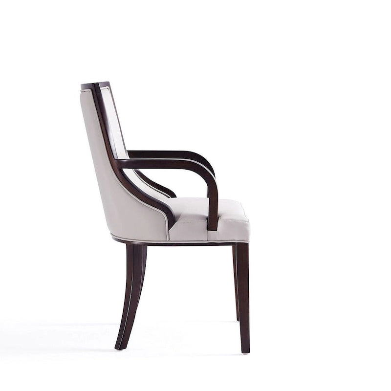 Fauteuil de salle à manger Comfort Grand en similicuir