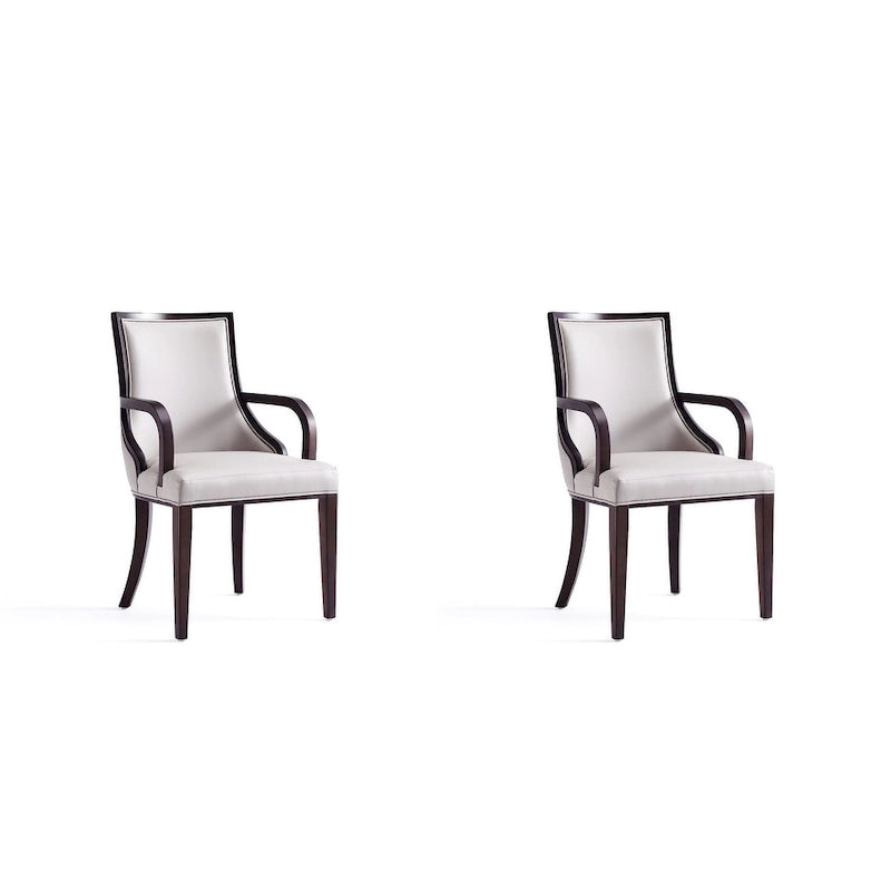 Fauteuil de salle à manger Comfort Grand en similicuir