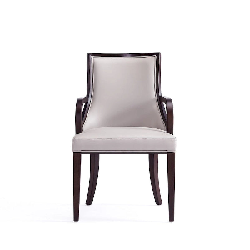 Fauteuil de salle à manger Comfort Grand en similicuir
