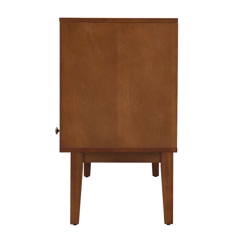 Meuble TV console média moderne du milieu du siècle