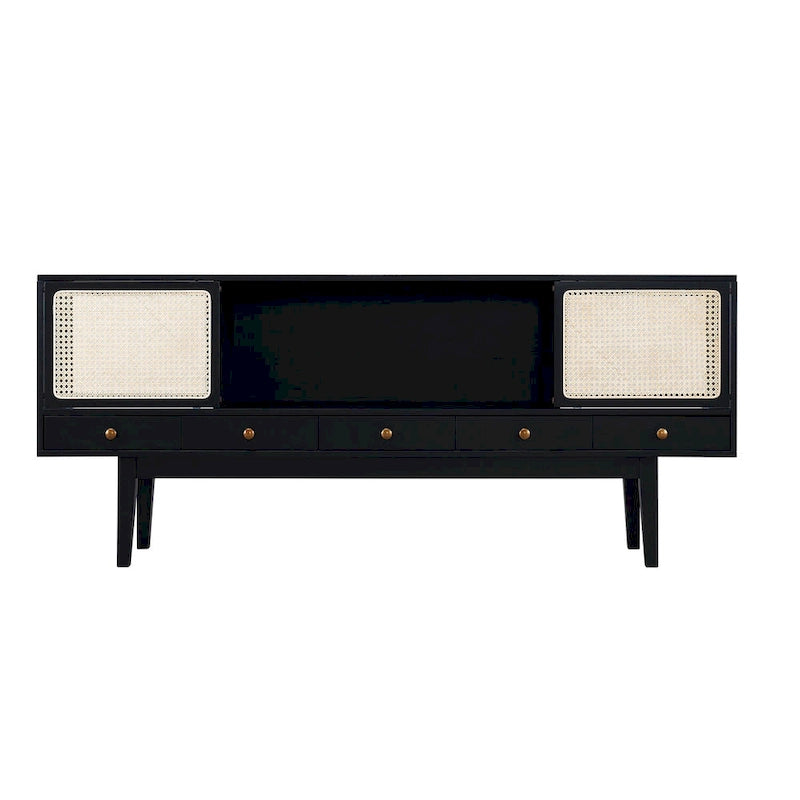 Meuble TV console média moderne du milieu du siècle