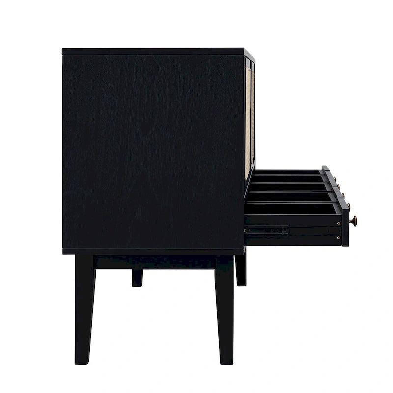 Meuble TV console média moderne du milieu du siècle