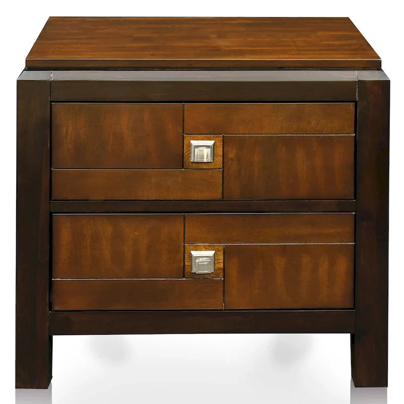 Meubles de chambre à coucher en noyer de style transitionnel