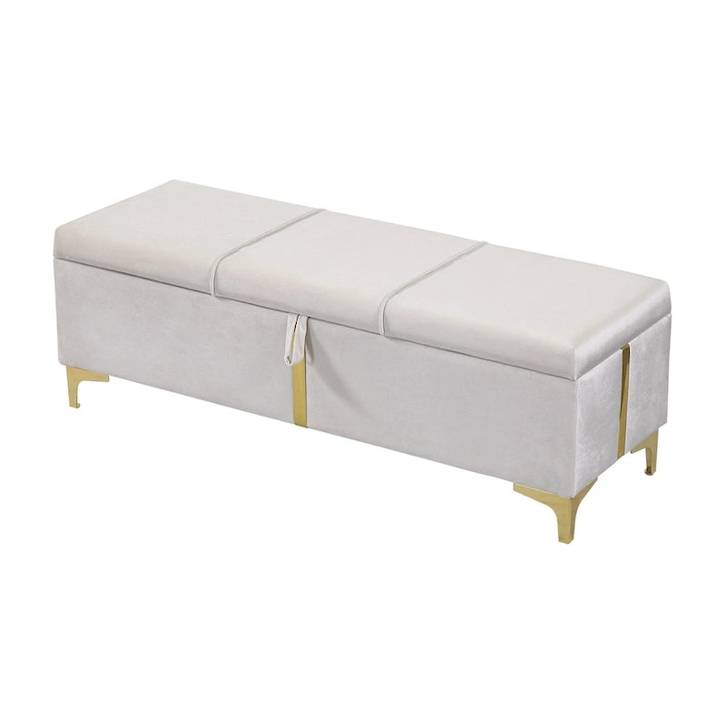 Lit de chambre avec coffre de rangement intégré