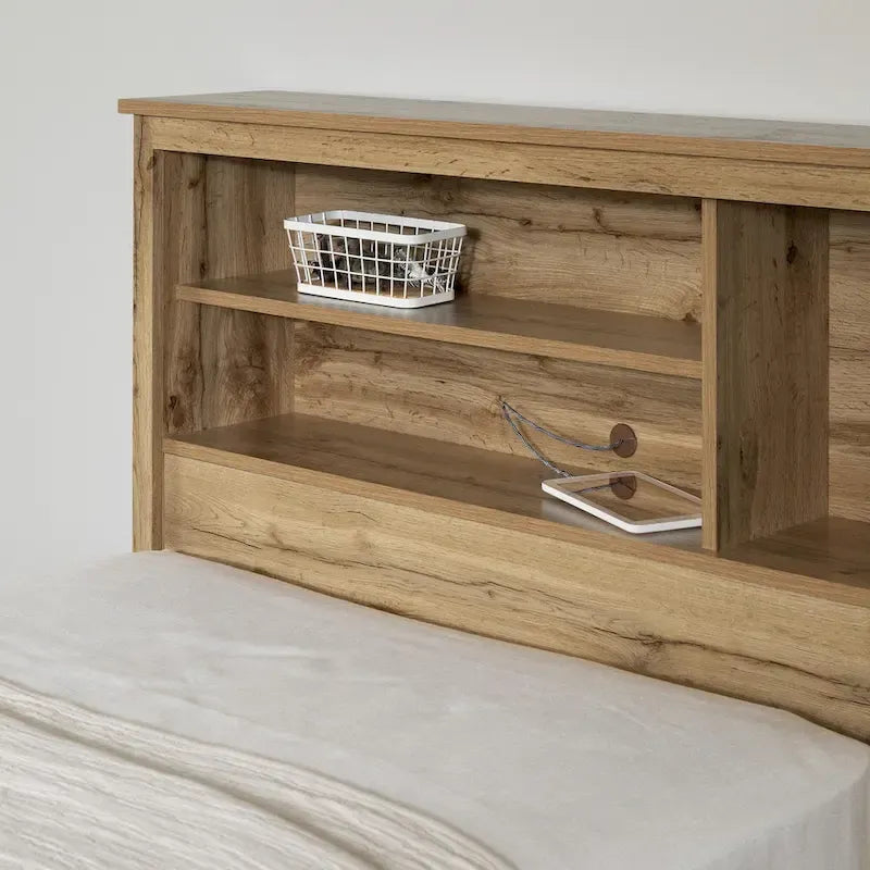 Étagère de rangement de tête de lit