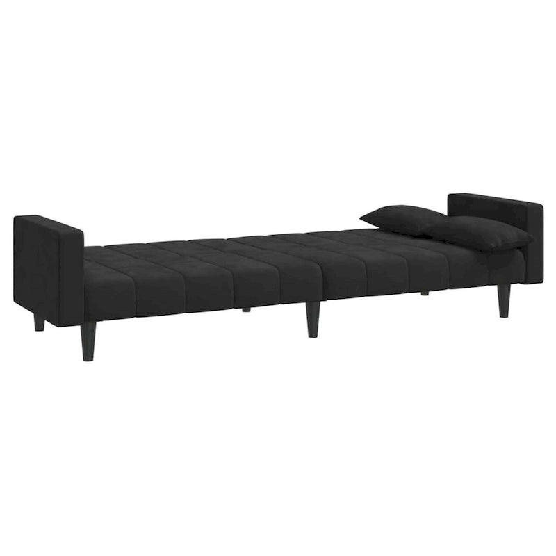 Canapé convertible places en velours