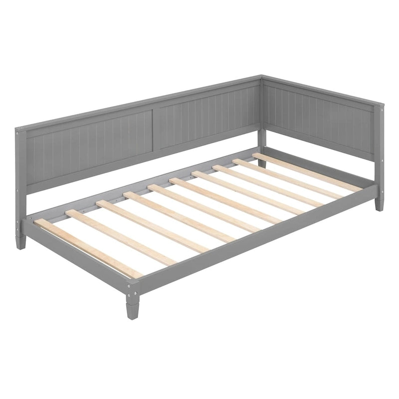 Lit de repos/banquette en bois, format lit simple