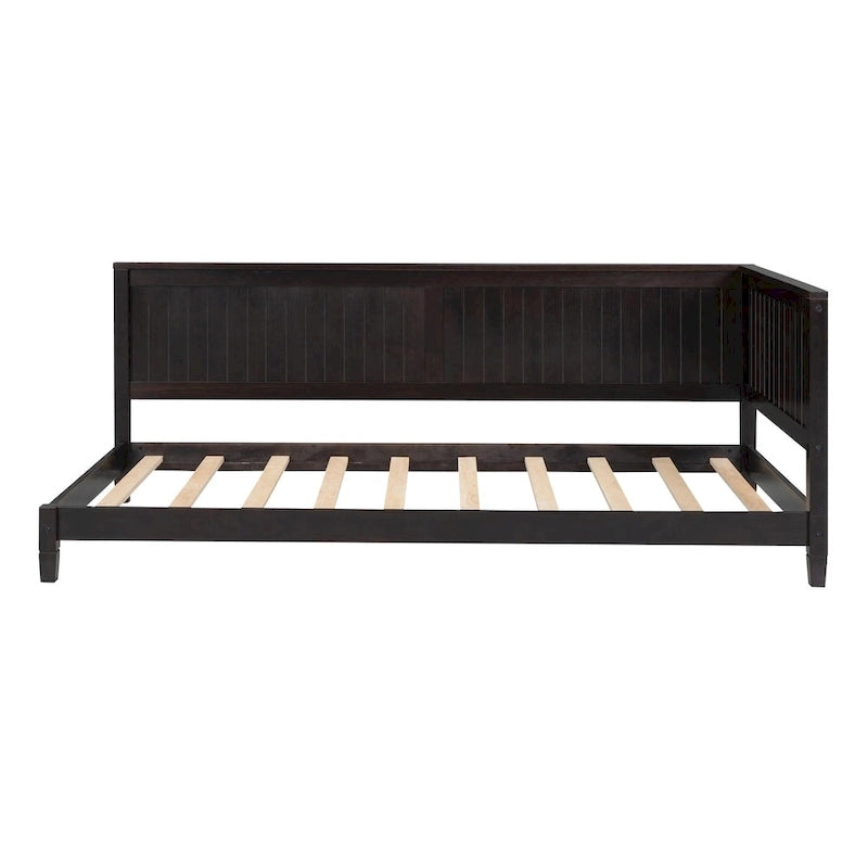 Lit de repos/banquette en bois, format lit simple