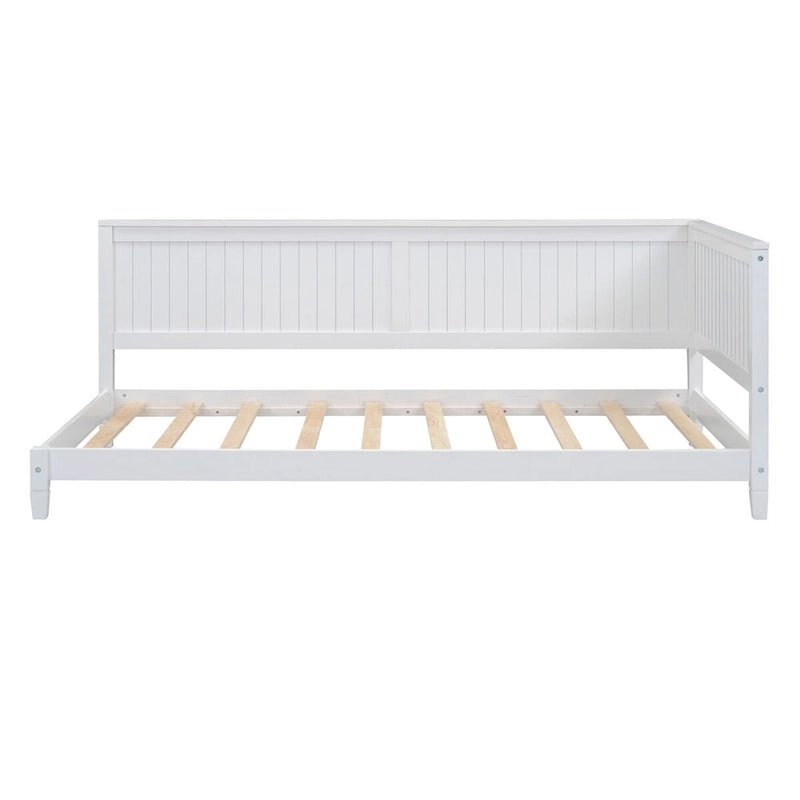 Lit de repos/banquette en bois, format lit simple