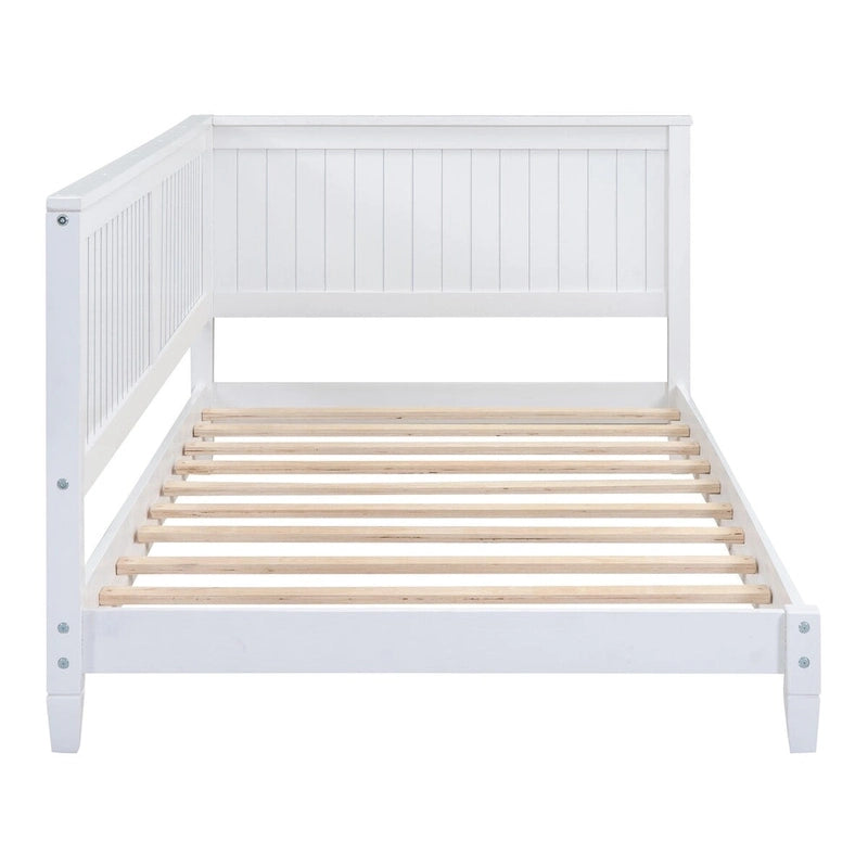 Lit de repos/banquette en bois, format lit simple