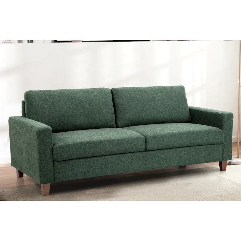 Canapé de salon rembourré de style transitoire